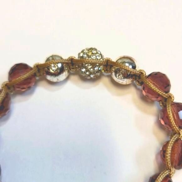 Joseph Nogucci Silver/Lavendar | Crystal Kikiballa Bracelet - Picture 7 of 8